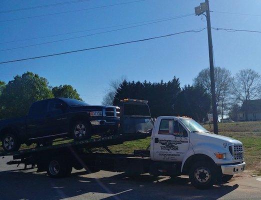 Always look at what you have left. Never look at what you have lost. #trinitytransport #tow #8647641288 #towing #roadsideassistance