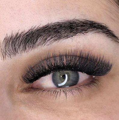 Mega volume lash extensions