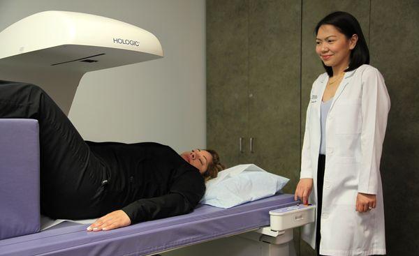 Bone Mineral Density (DEXA) Scans are performed in office