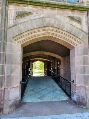 Remarkable architecture on campus.