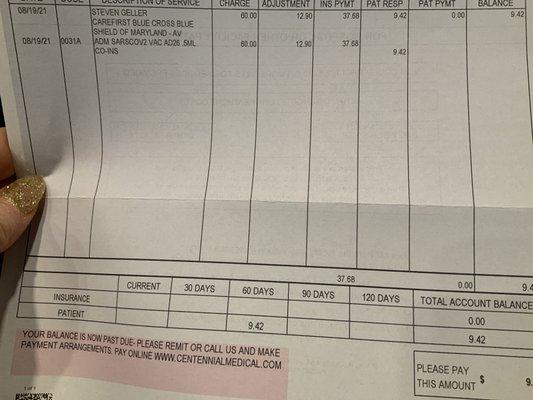 They charge patients with insurance for the covid test!!!!  Beware....everywhere else it's free!!!!!!!!!!