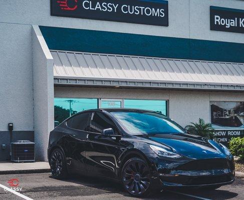 2021 Tesla Model Y: Nano Ceramic Film