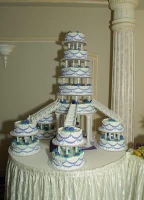 our yummy beautiful wedding cake