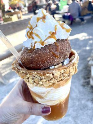 Apple cider float