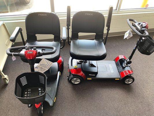 !!! Pride Mobility Scooters !!!
  
  3-Wheel: $950
 
  4-Wheel: $1100