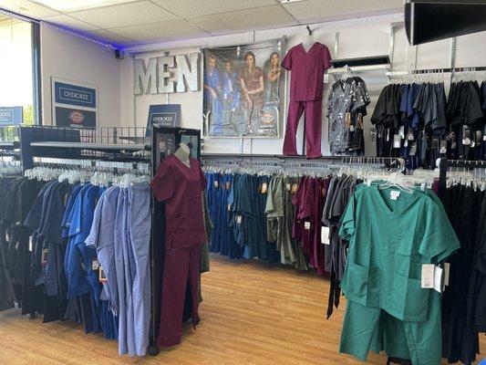 Men like color too! Scrubs Etc has inclusive sizing and styles in Scrubs for Men. Cherokee, Barco, Grey's Anatomy, Carhartt and more.