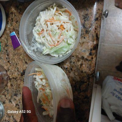 Little bit of coleslaw