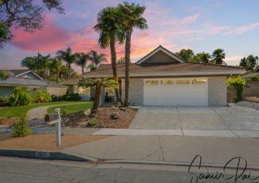 Modern luxurious home sold in Fullerton, CA.