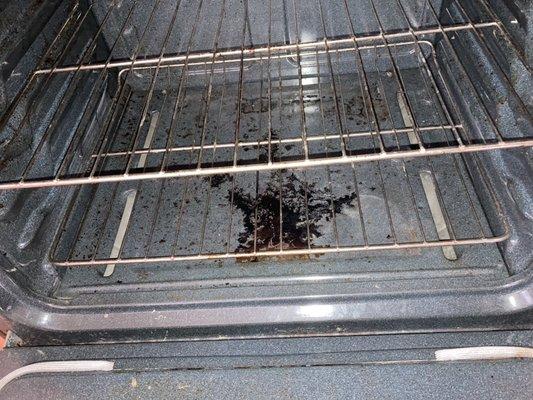 Dirty oven