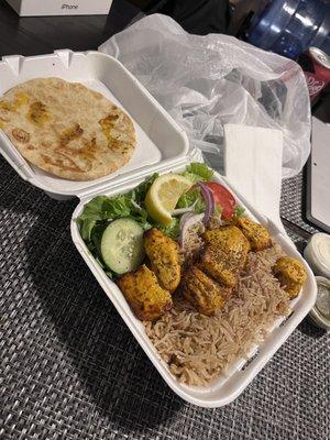 Chicken Kabob Plate