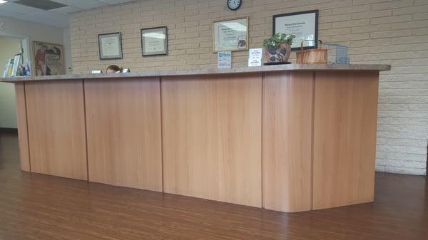 Front desk