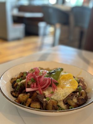 Shishito Brisket Hash