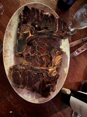 Porterhouse for three