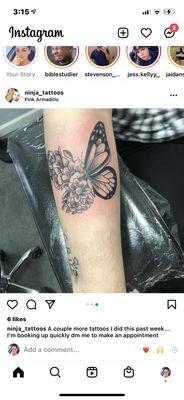 Butterfly Tattoo