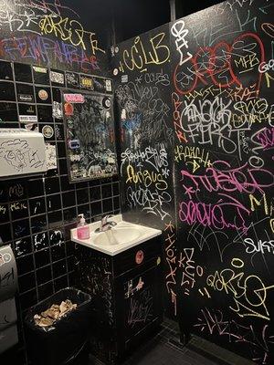 6/20/22 Mens restroom, art?