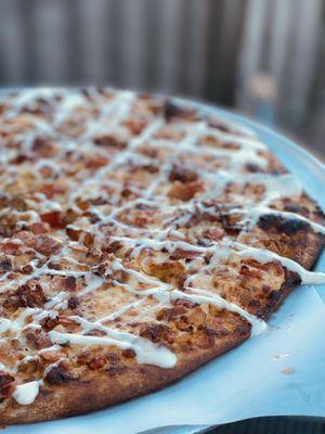 Chicken Bacon Ranch Pizza