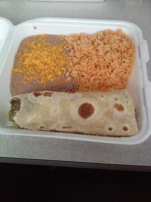 Carne asada burrito