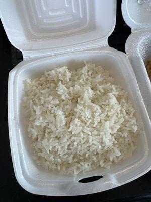 White rice side