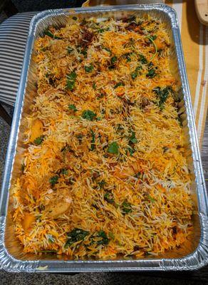 Chicken biryani