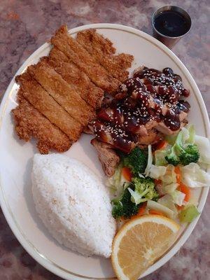 Teriyaki & Chicken Katsu Lunch Special