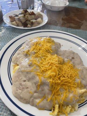 Biscuits and Gravy Meal