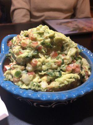 Table side guacamole