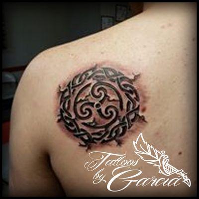 Celtic Knot tattoo by garcia