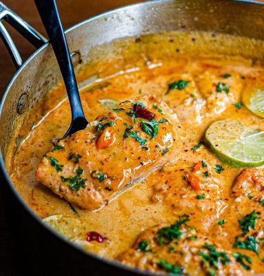 Red Curry Salmon