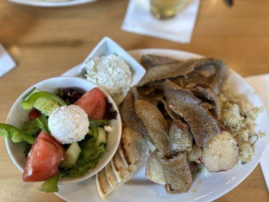 Gyro platter