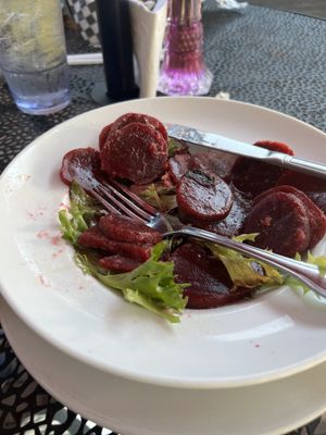 beet salad lol THEY WERE CANNED not fresh...