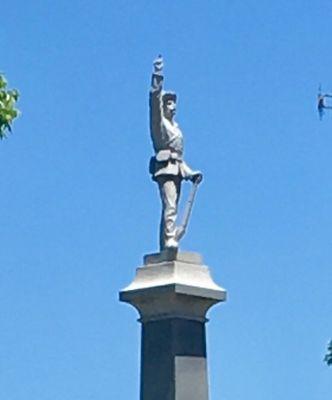 The Confederate soldier that is at the center of controversy (see my review for details).