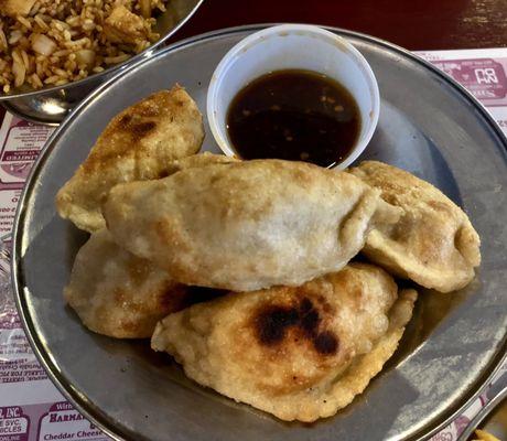 Pan fried dumplings