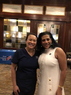 Dr. Jerri Vo and Dr. Sharon Warren