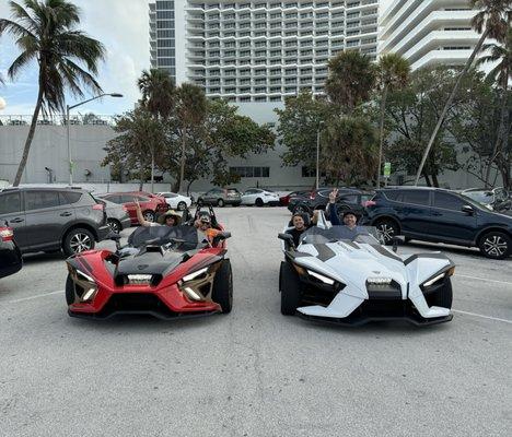 Groups Slingshot Rentals Miami Beach