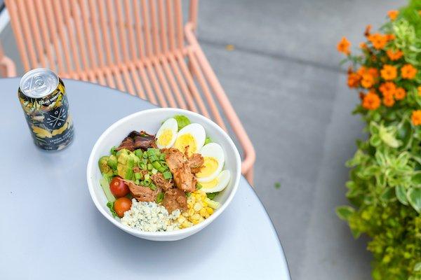 Cobb Salad & kombucha