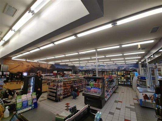 Cashier Counter of a Maverik convenience store in New Castle, Colorado.