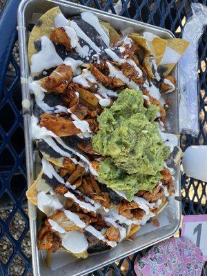 Chicken nachos