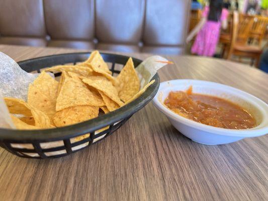 Great chips and salsa