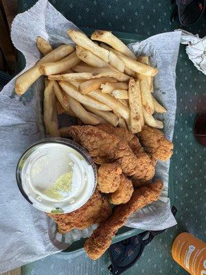 Chicken tender basket (a lot of tenders)