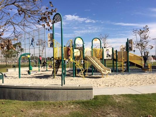 Nice little playground by Field 1 for younger siblings