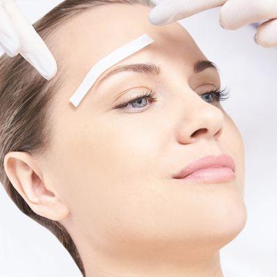 Get rid of unwanted eyebrow shape from root to bring the smooth result. Our eyebrow technicians provide painless brow waxing service.