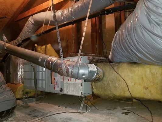 Old system and ductwork