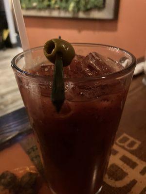 Atomic spicy bloody mary - this is a hot one!