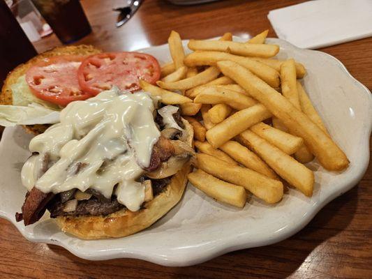 Maple Shade burger