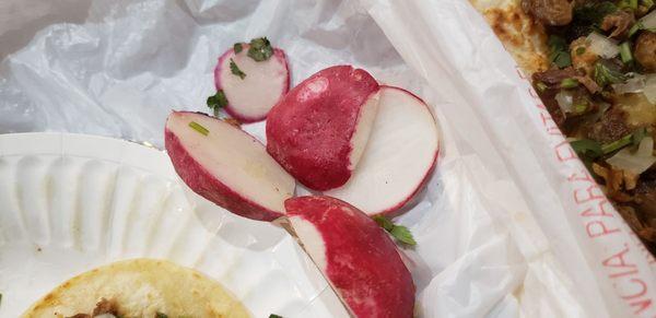 Dry ass radishes