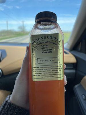 Fresh pressed juice