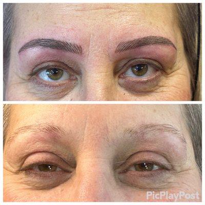 MICROBLADING or POWDER BROWS call/text von-microblading-waxing  at 5865880054