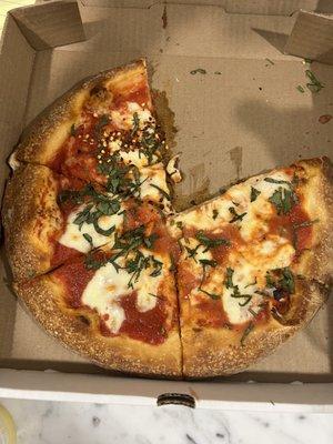 Margarita pizza - xtra sauce