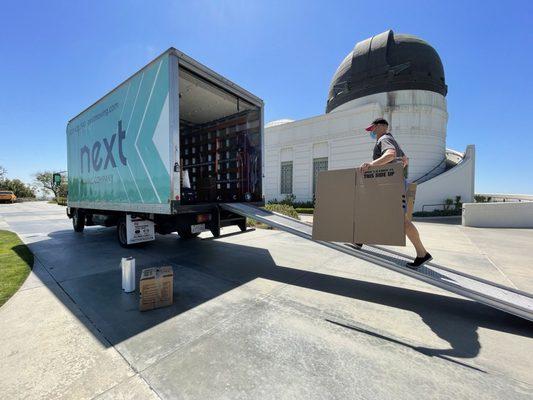 Our Local movers at Griffith Observatory.