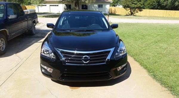 Michael Retzlaff is an awesome salesman. I must have asked him a million questions. .. he answered everyone of them. 2015 Nissan Altima S